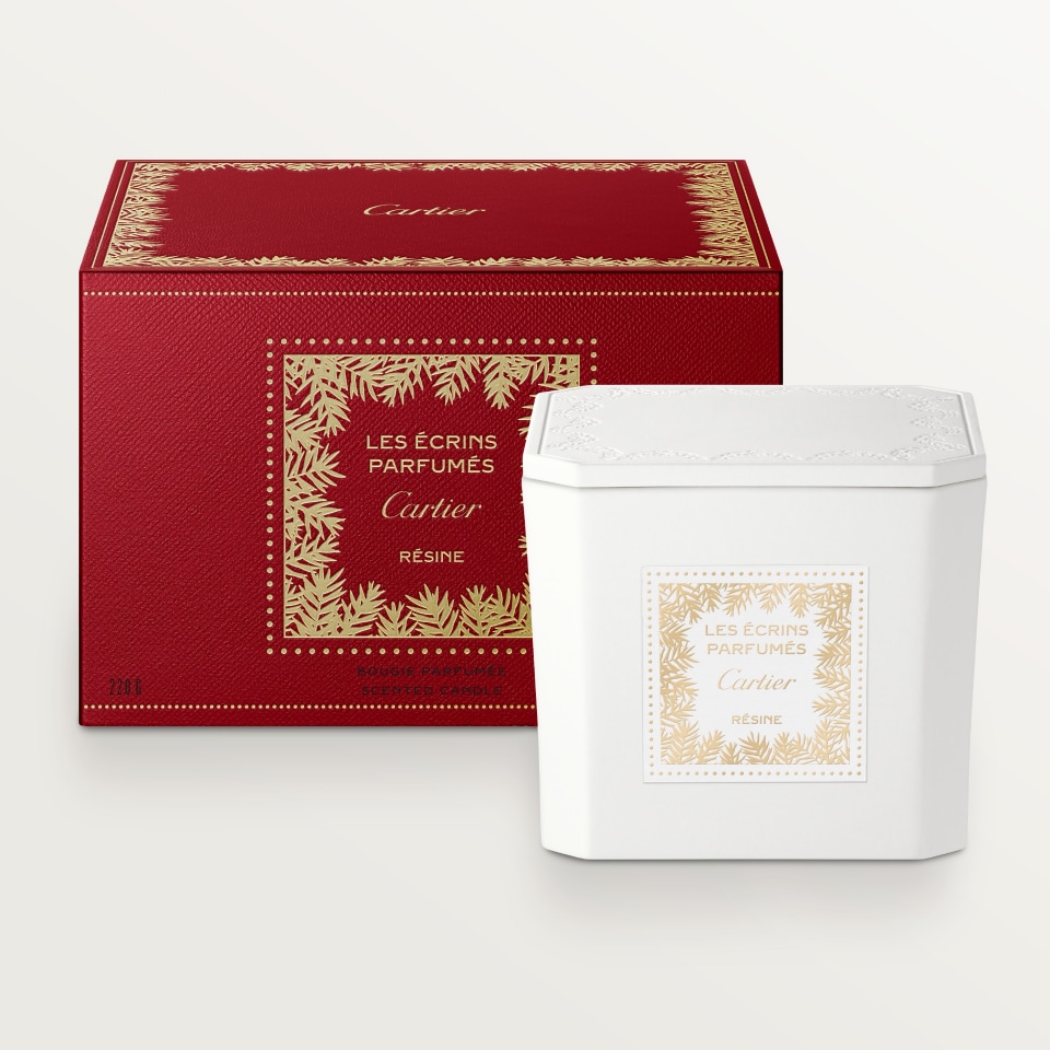 Les Écrins Parfumés Cartier Résine - Scented Candle 220g