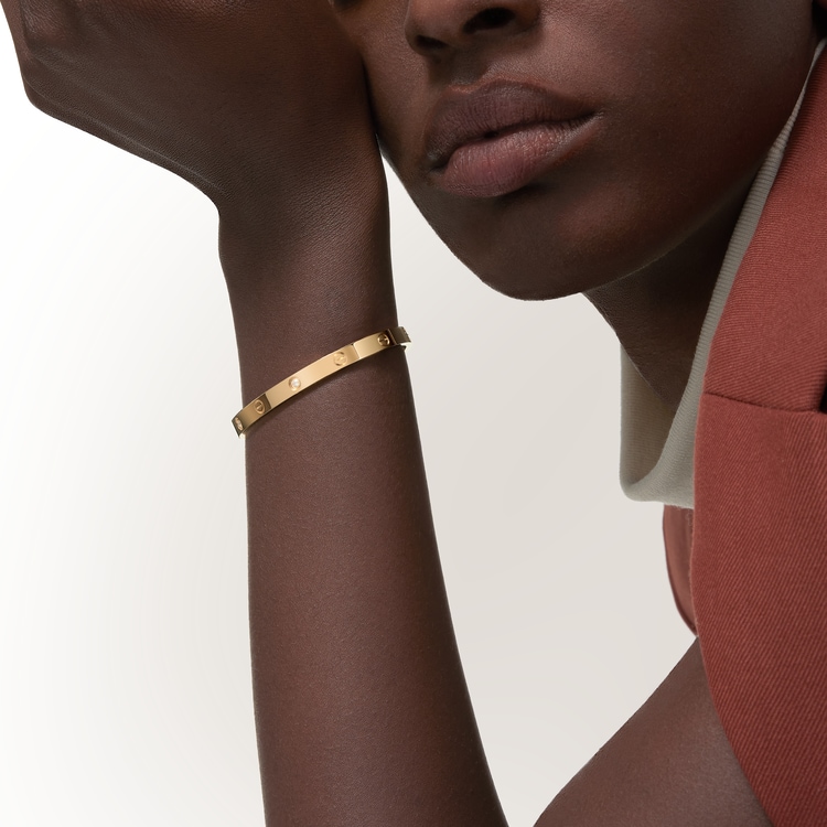 LOVE# bracelet, medium model, 4 diamonds