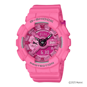 GMAS110VW-4A | Pink Transparent Analog Digital Watch | Casio G-SHOCK