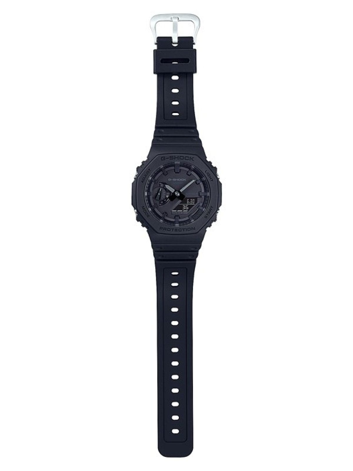 GA2100-1A1 | Monochrome Black Analog-Digital Watch | Casio G-SHOCK