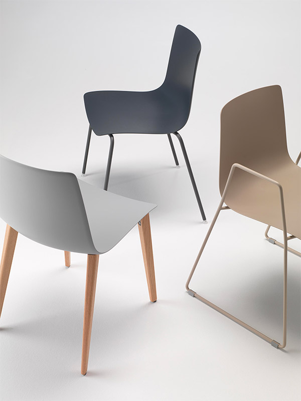 SLIM CHAIR（スリム チェア アームレス／アームチェア）ALIAS