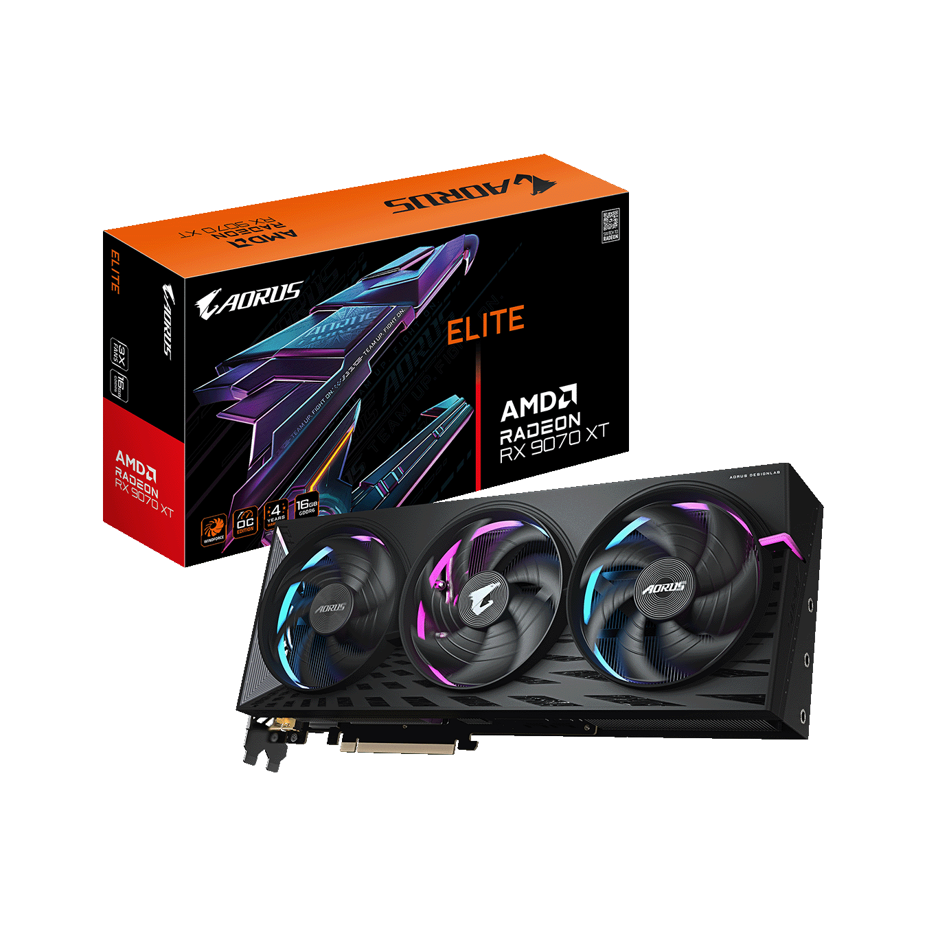 GV-R9070XTAORUS E-16GD | GV-R9070XTAORUS E-16GD | GIGABYTE