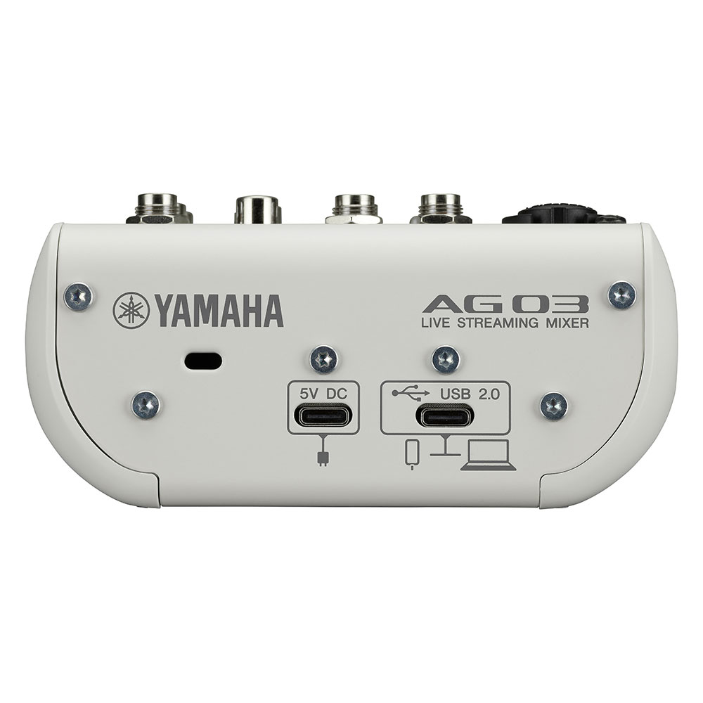 ヤマハ YAMAHA AG03 MK2 W LSPK ライブストリーミングパック ホワイト