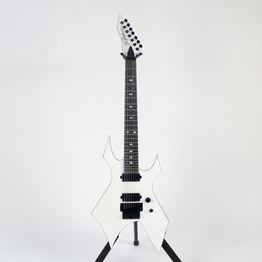 訳あり】 B.C.Rich WARLOCK LEGACY 7 with Floyd Rose Gloss White