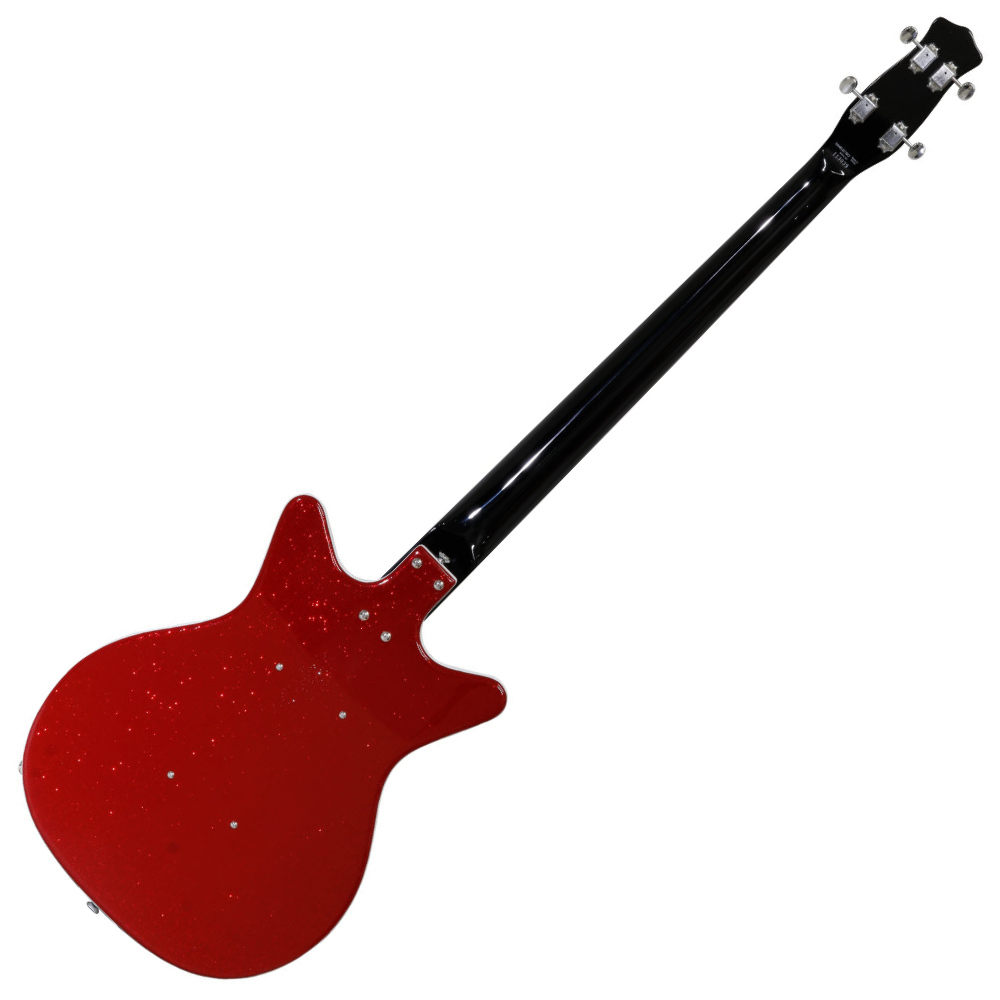 Danelectro ダンエレクトロ 59DC LONGSCALE BASS METALFLAKE RED