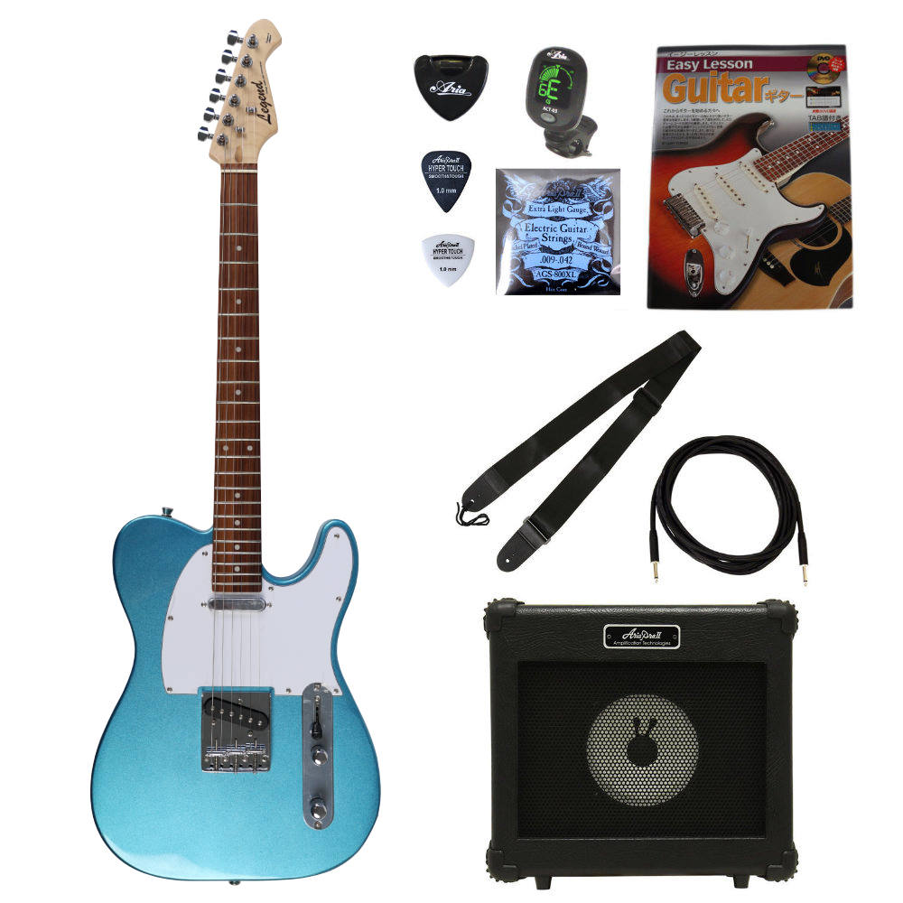 LEGEND LTE-Z MBL エレキギター アンプ付き 初心者セット(レジェンド
