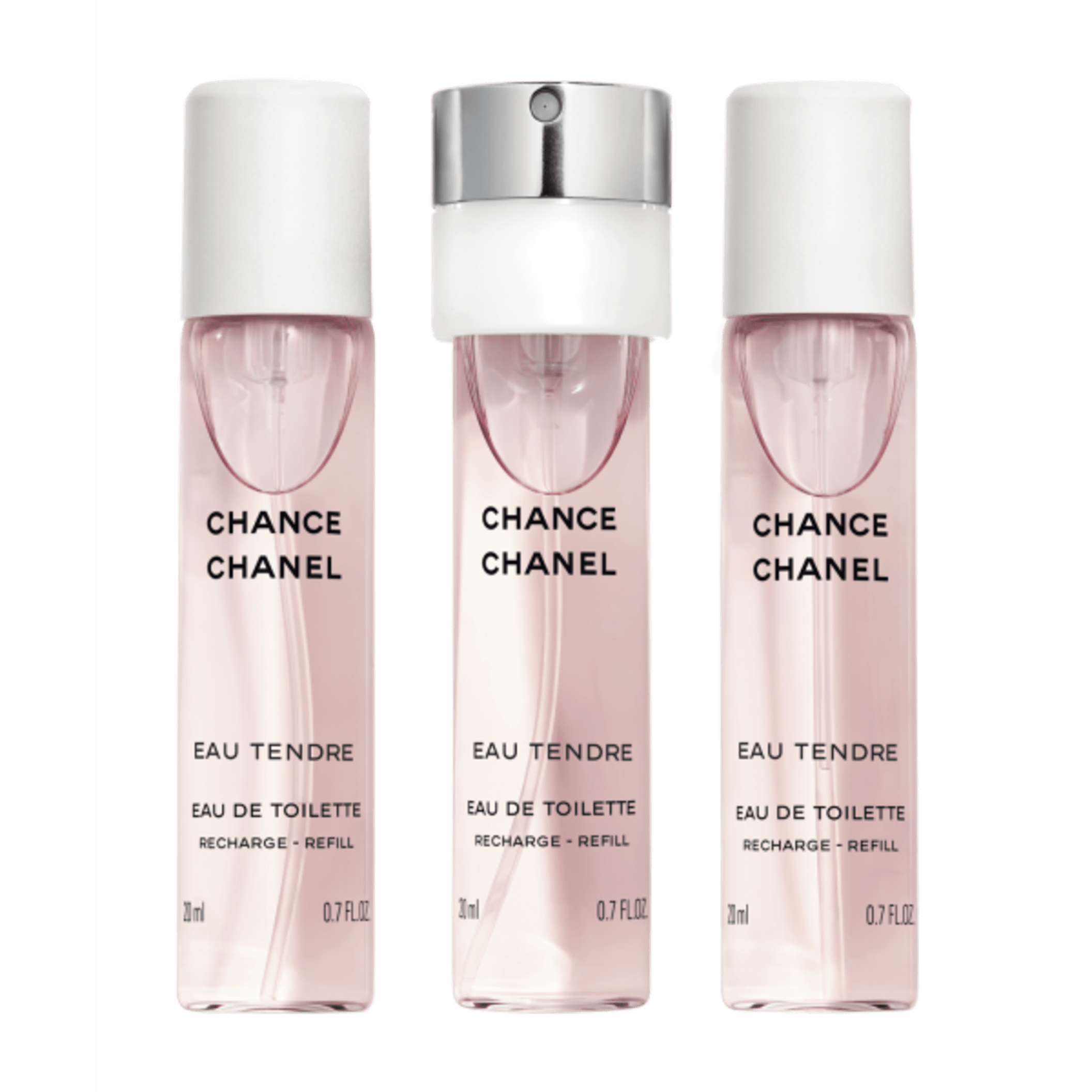 CHANCE EAU TENDRE Eau de Toilette Twist and Spray (EDT) - 3x0.7 FL