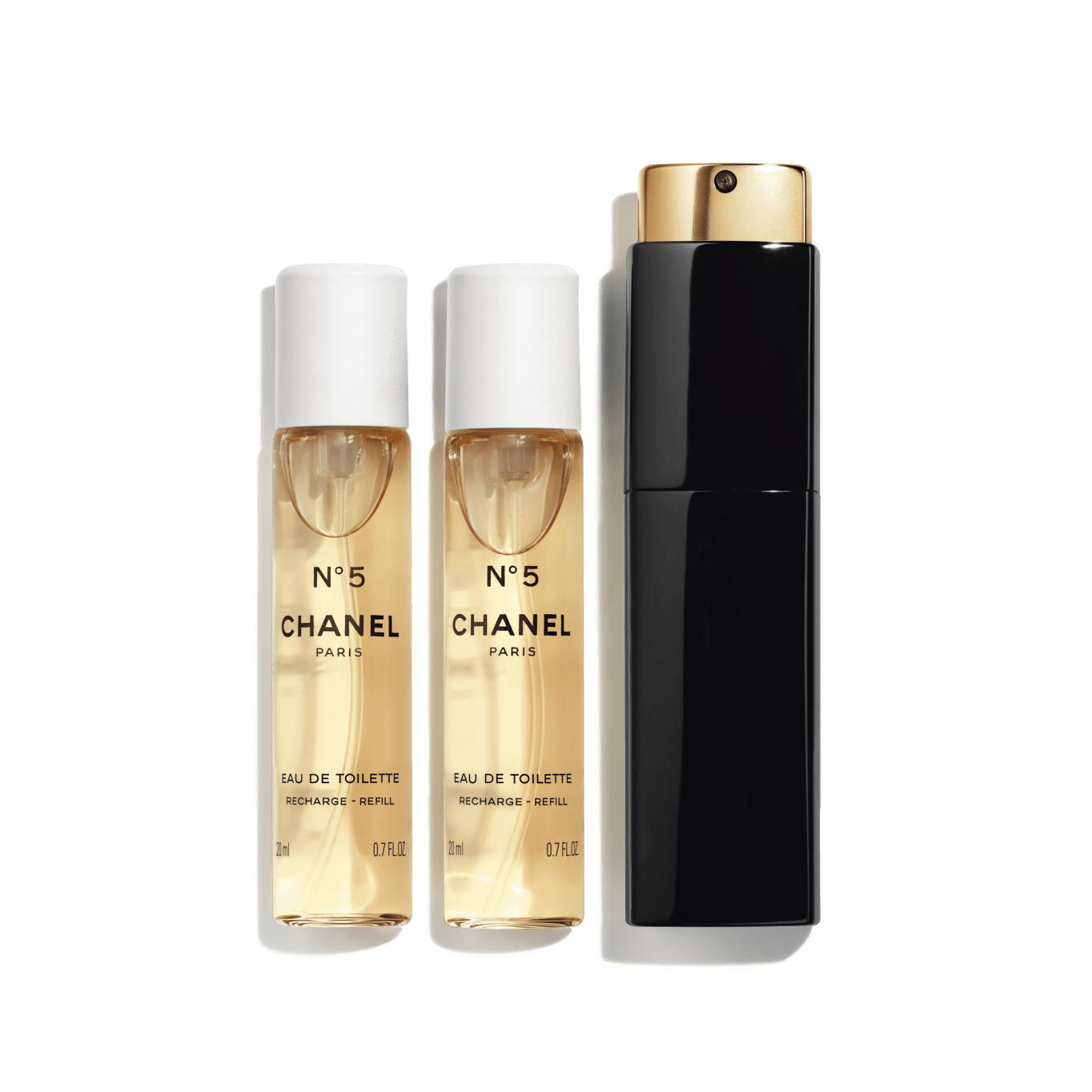 シャネル N°5 オードゥ トワレット パース スプレイ - 3x20 ml