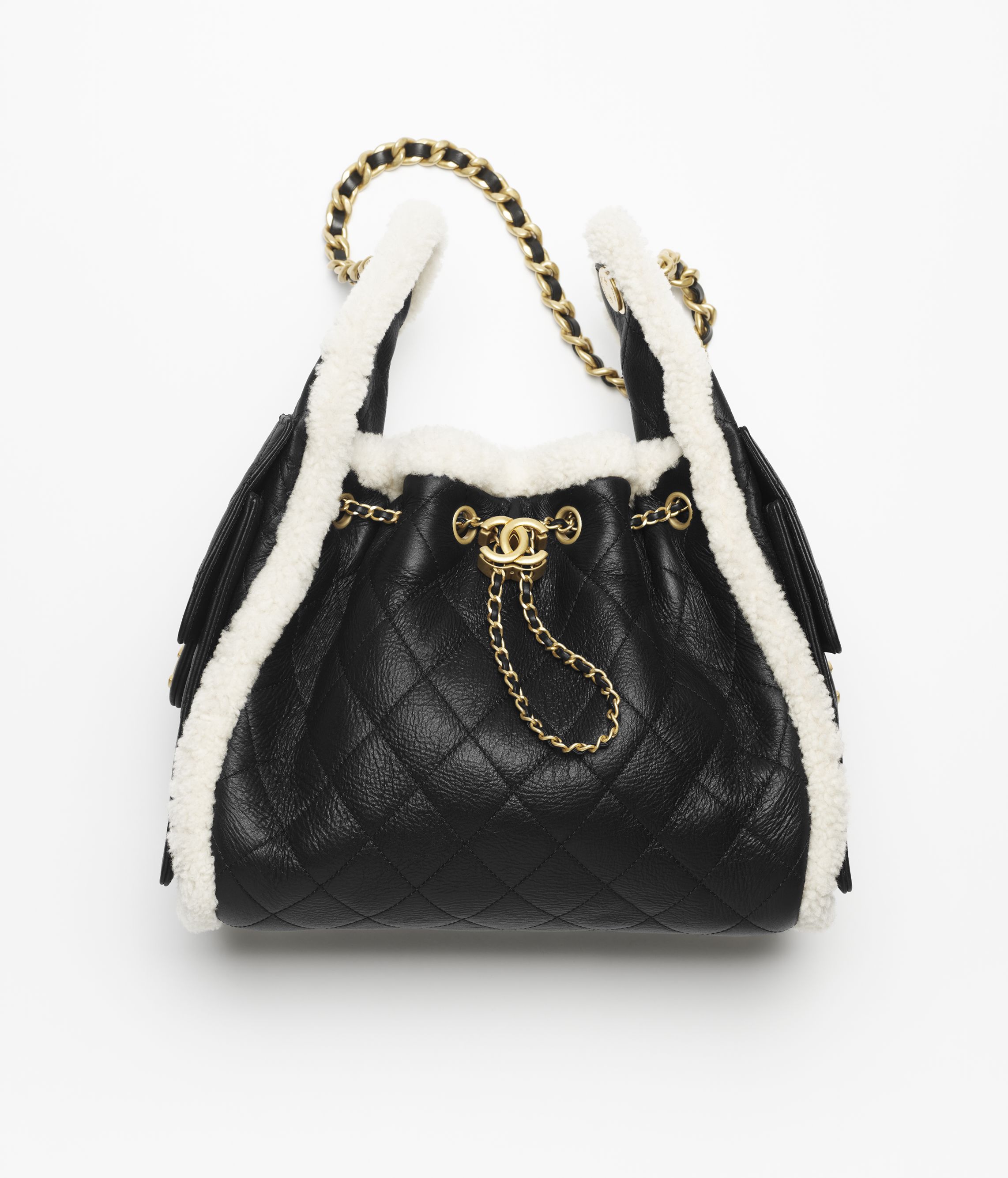 Chanel 25 スモール ハンドバッグ、スエード カーフスキン、ブラウン