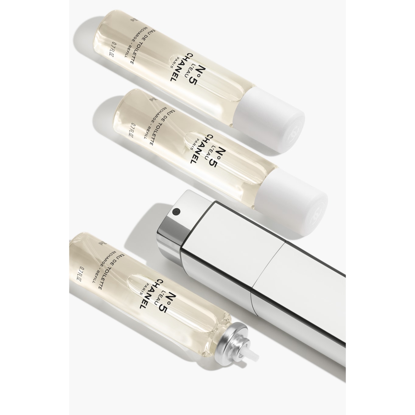 シャネル N°5 ロー オードゥ トワレット ツィスト&スプレイ - 3x20 ml