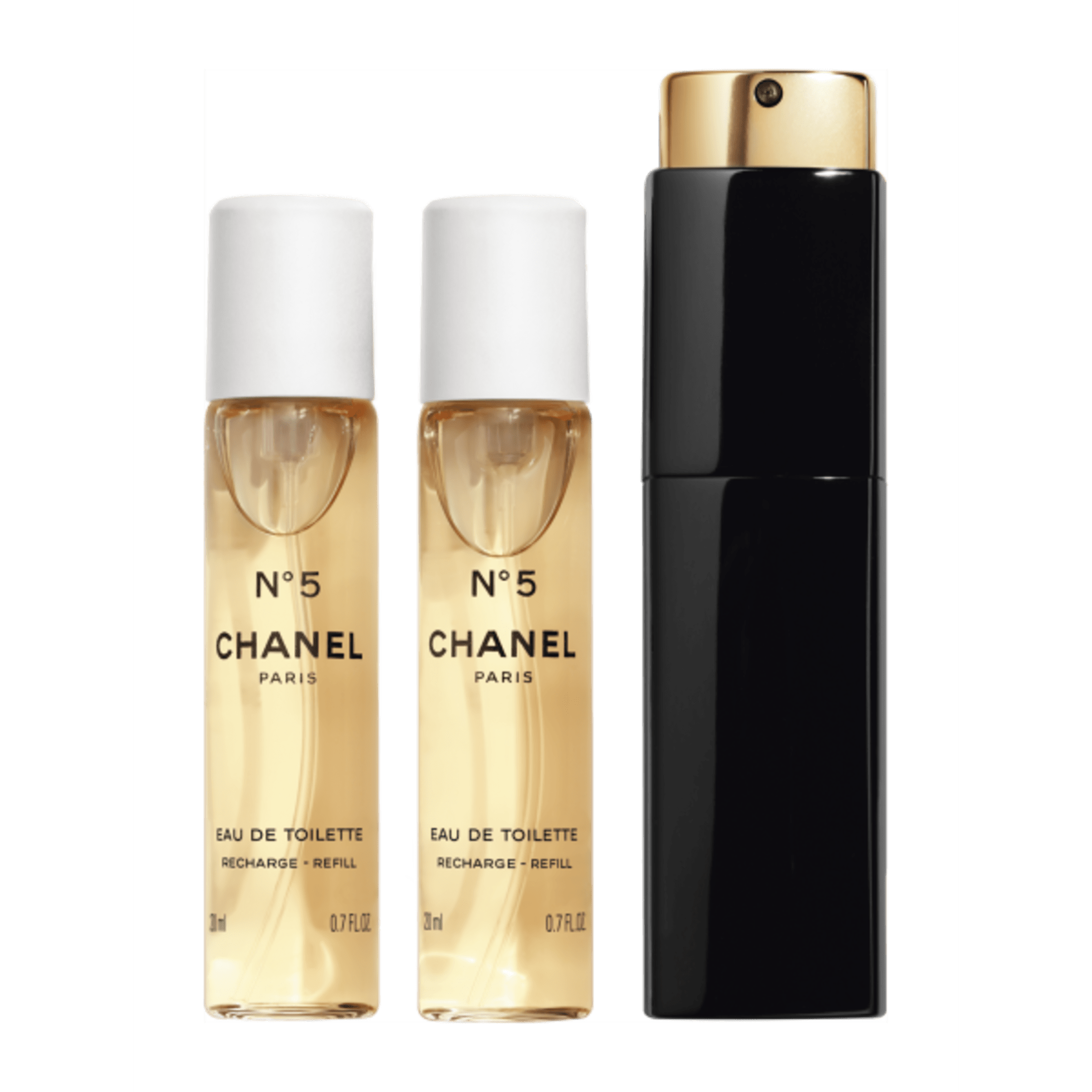 N°5 Eau de Toilette Twist and Spray (EDT) - 3x0.7 FL. OZ. | CHANEL