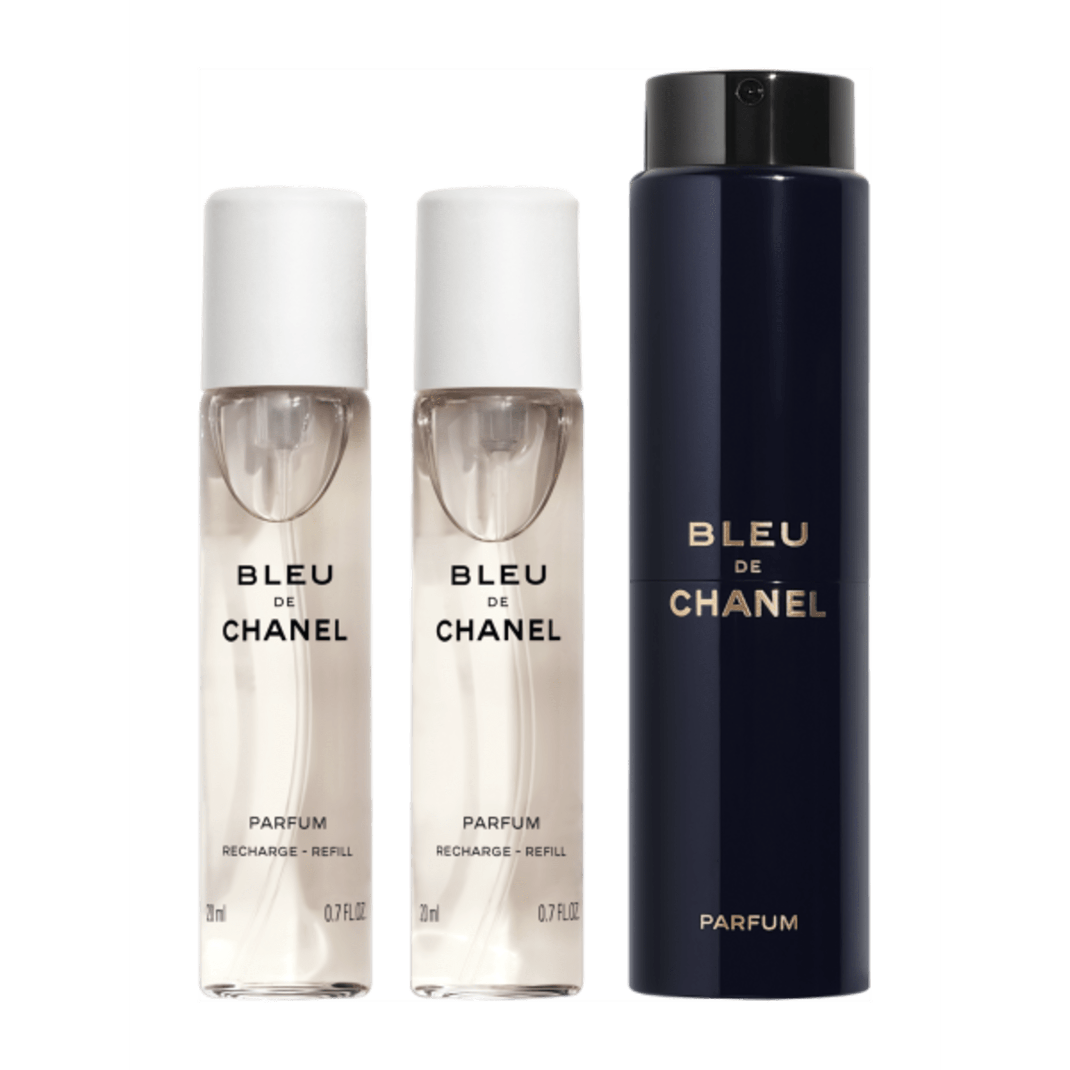 ブルー ドゥ シャネル トラベル スプレイ（パルファム） - 3x20 ml