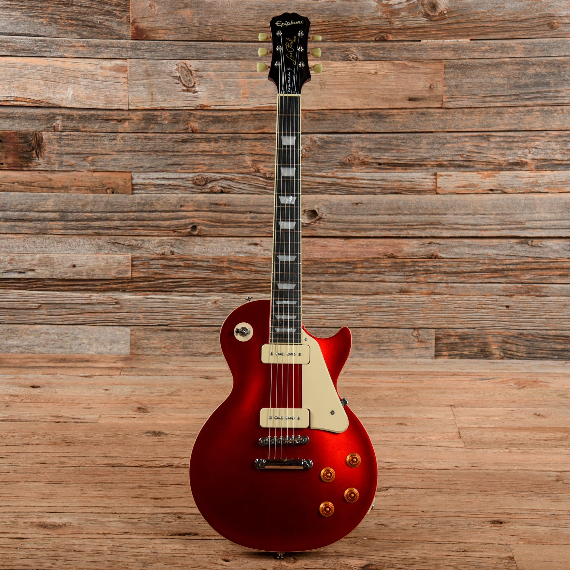 Epiphone 56 Les Paul Standard Pro Cardinal Red Sparkle 2017