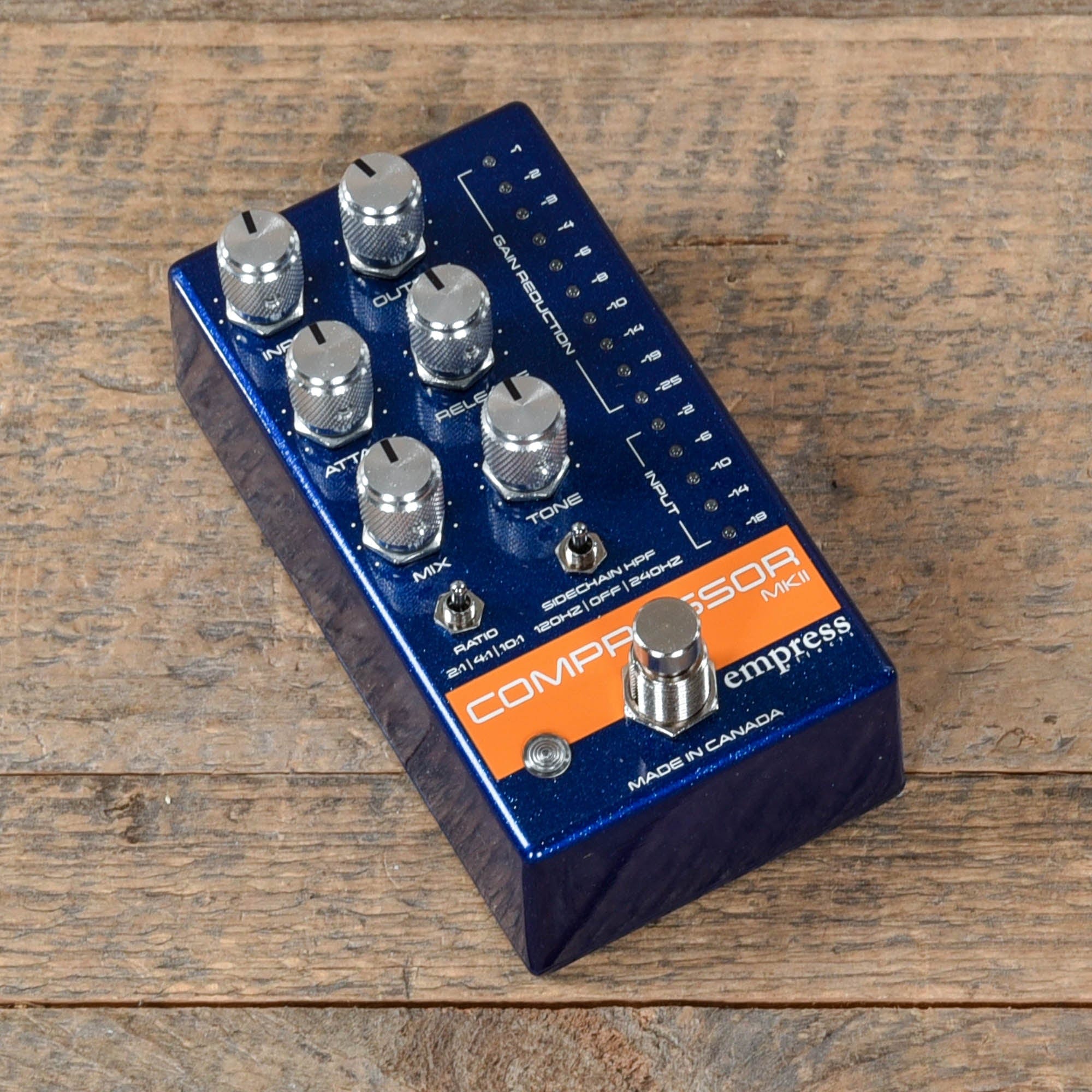 Empress MKII Compressor Blue – Chicago Music Exchange