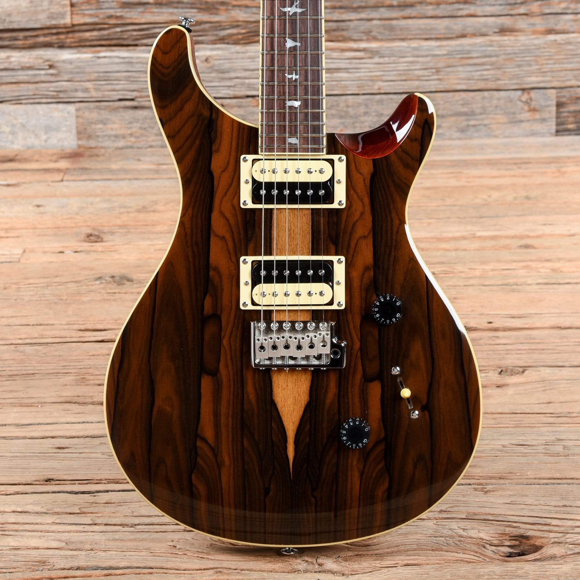 PRS SE Custom 24 Exotic Top Ziricote Natural 2020 – Chicago Music