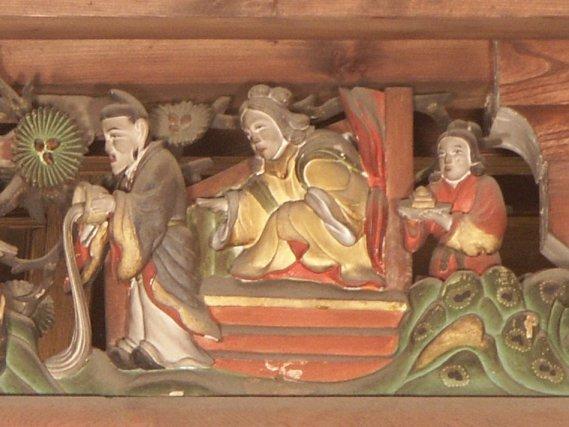 本堂の彫刻2／貝塚市