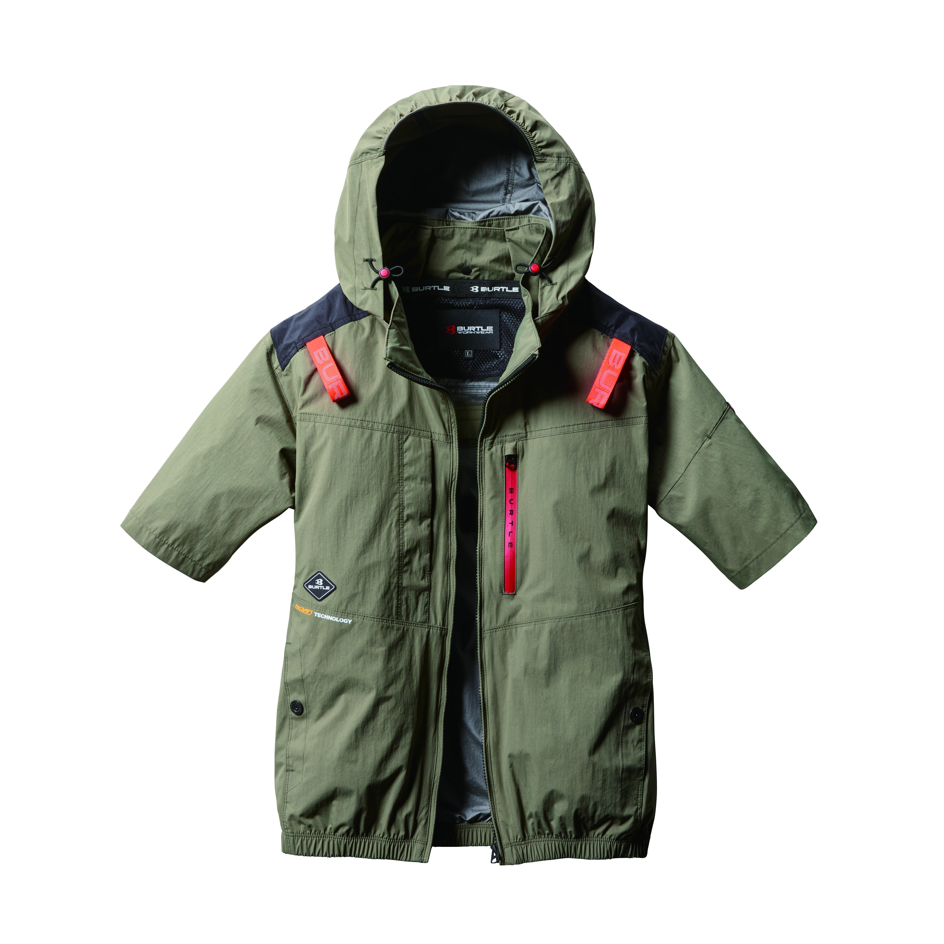 バートル 空調服 ハイバックファン AC2086 AC半袖ブルゾン 単品 2025SS