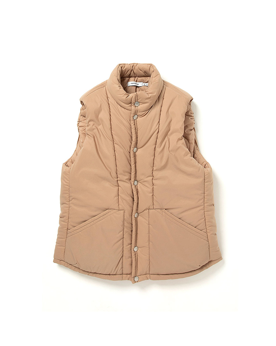 nonnative】ノンネイティブ ＜TROOPER PUFF VEST NYLON TAFFETA