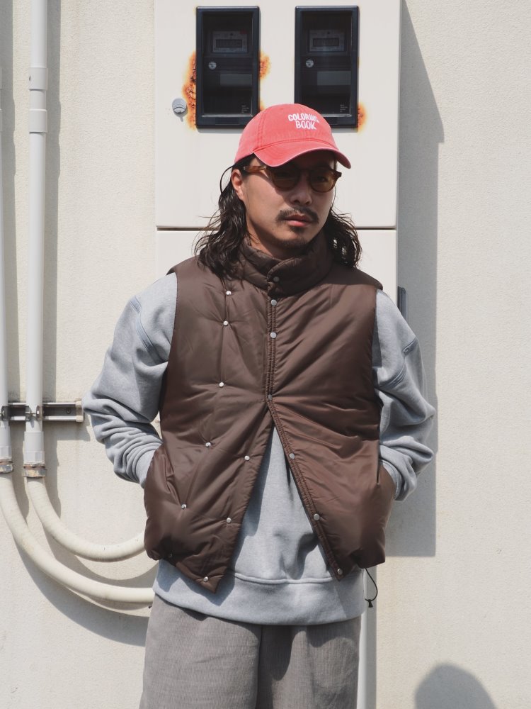 nonnative】ダブル仕様のダウンベスト “HIKER PUFF VEST POLY TAFFETA