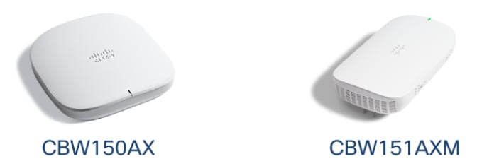 Cisco Business Wireless 100 AX Series Access Points & Mesh