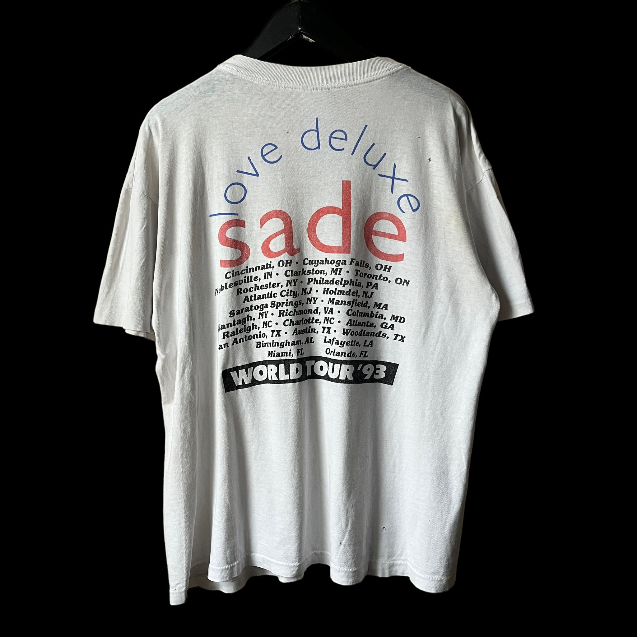 SADE「LOVE DELUXE 93」XL – Cloakedinblack