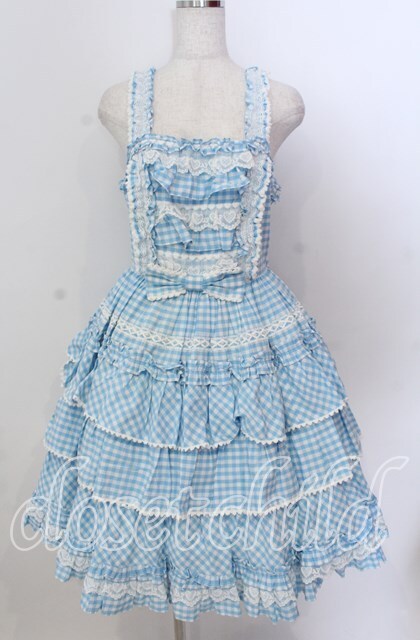 Angelic Pretty / Prettyフリルジャンパースカート（ギンガム