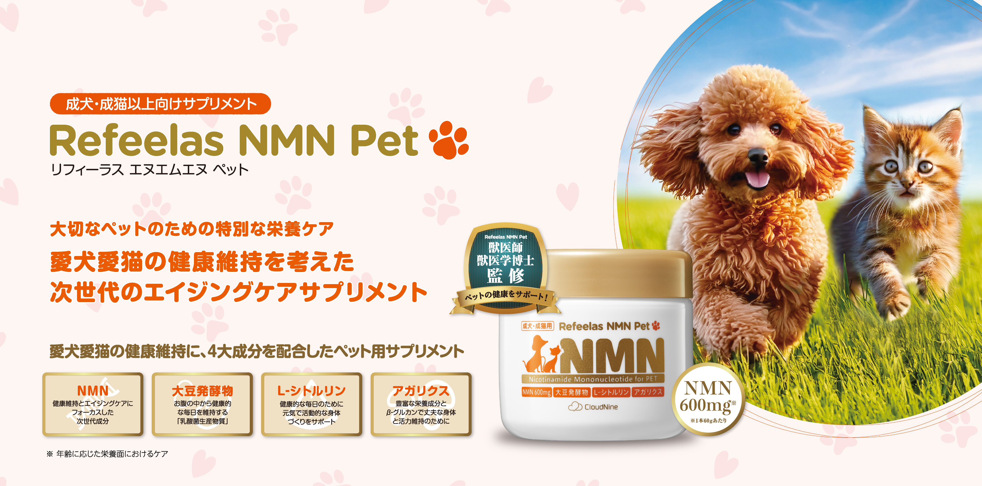 NMNサプリメント【機能性表示食品】や健康食品・化粧品なら株式会社