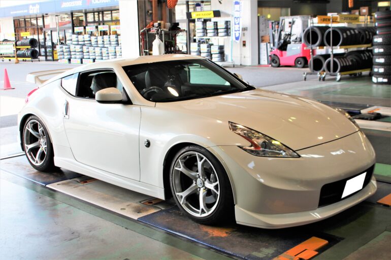 Z34に11.0J！ド級の深リム。WORK グノーシスGR203 19インチを装着