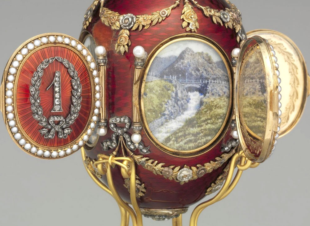 ファベルジェの卵 コーカサス 1893 - CRAFTS DESIGN