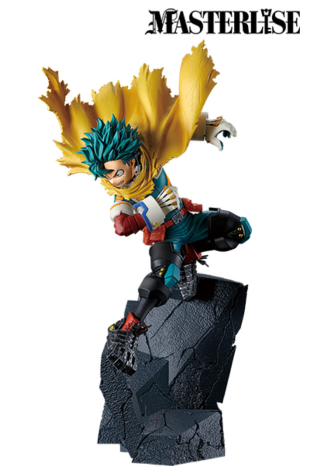 ヒロアカ』一番くじに新作登場！ 緑谷やオールマイトの大迫力