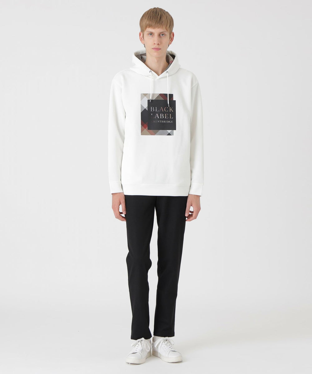 クレストブリッジチェックボックスグラフィックフーディー（カットソー