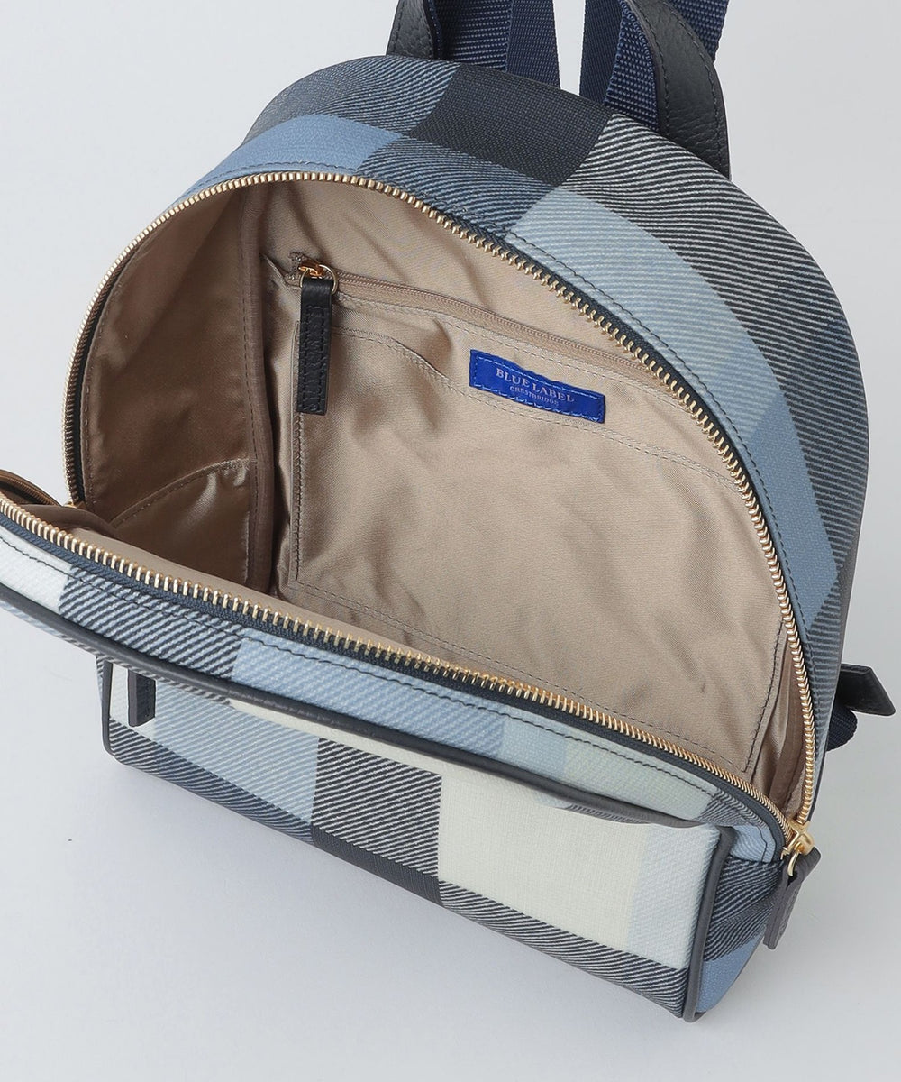 クレストブリッジチェックPVCバックパック（バッグ）｜BLUE LABEL