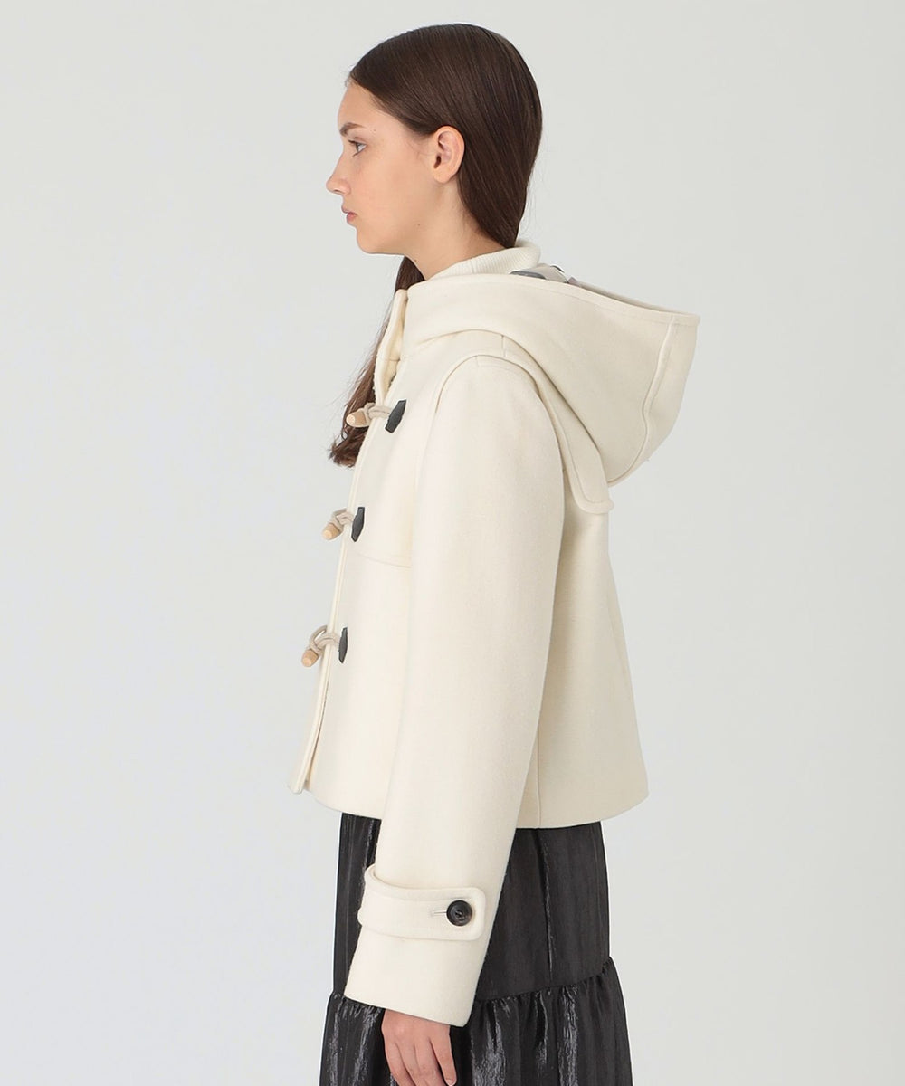 ツイルメルトンショートダッフルコート（コート）｜BLUE LABEL