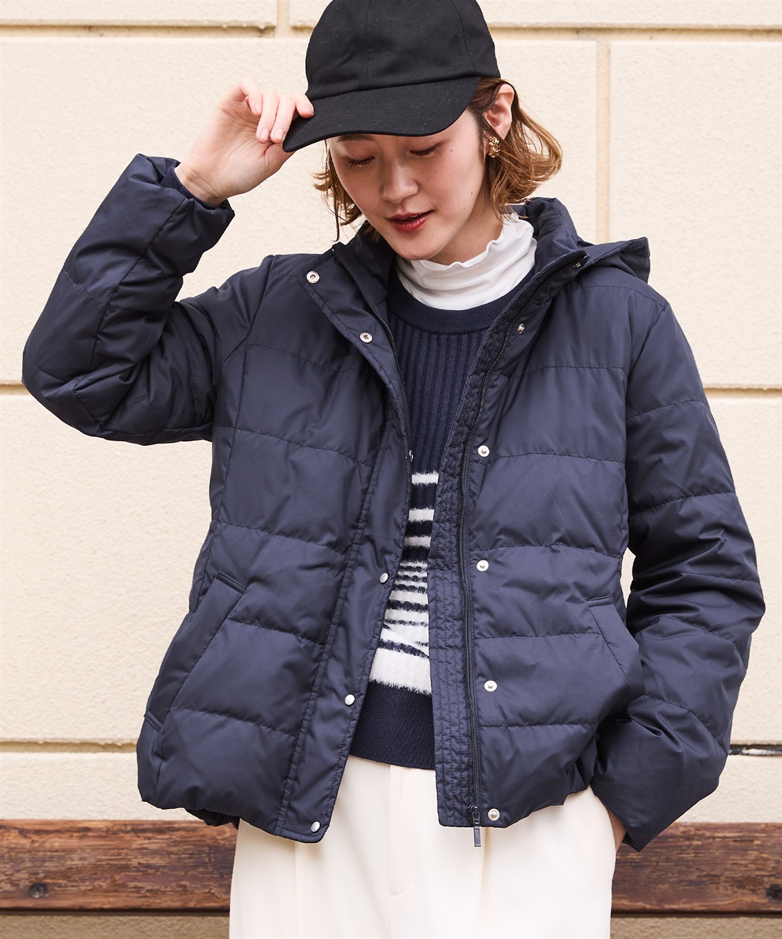 ショートダウンコート Petit Honfleur｜クロスプラス公式通販サイト