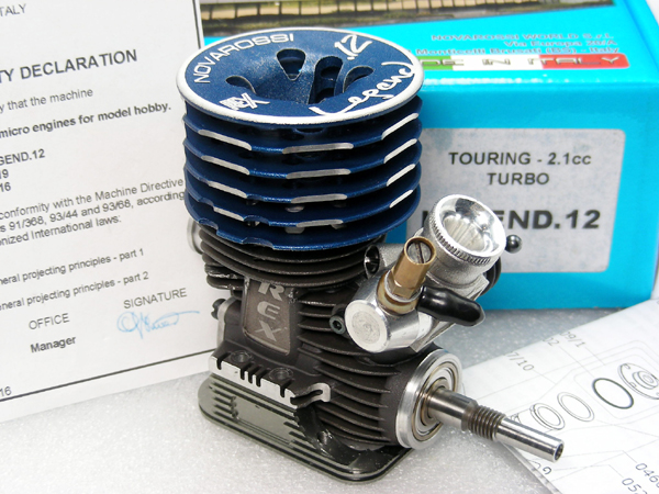 Vintage Novarossi Flash REX .12 LEGEND Turbo Nitro Engine HPI