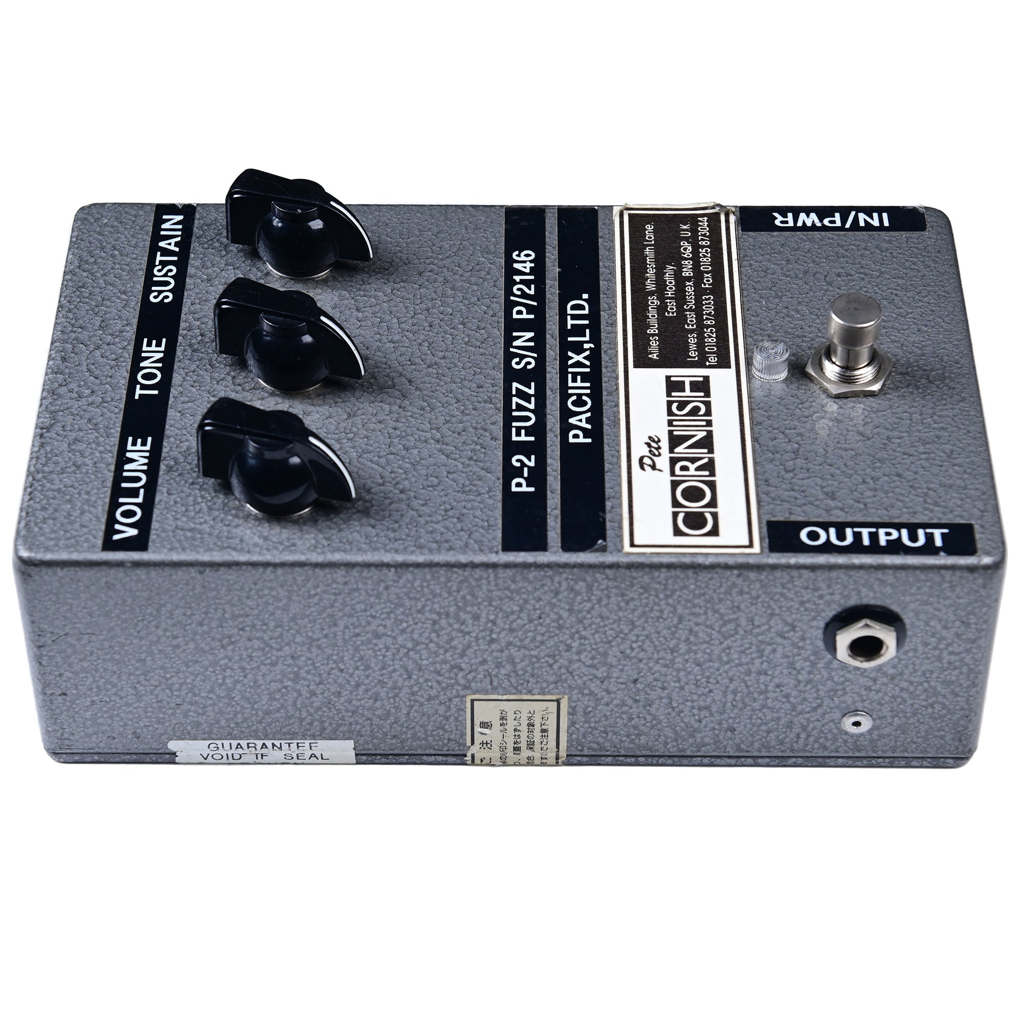 Pete Cornish P-2 【USED】 – PEDAL SHOP CULT