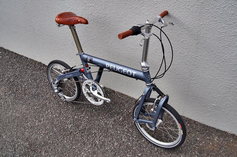 プジョーのパシフィック18（緑）｜折りたたみ自転車買取のサイパラ