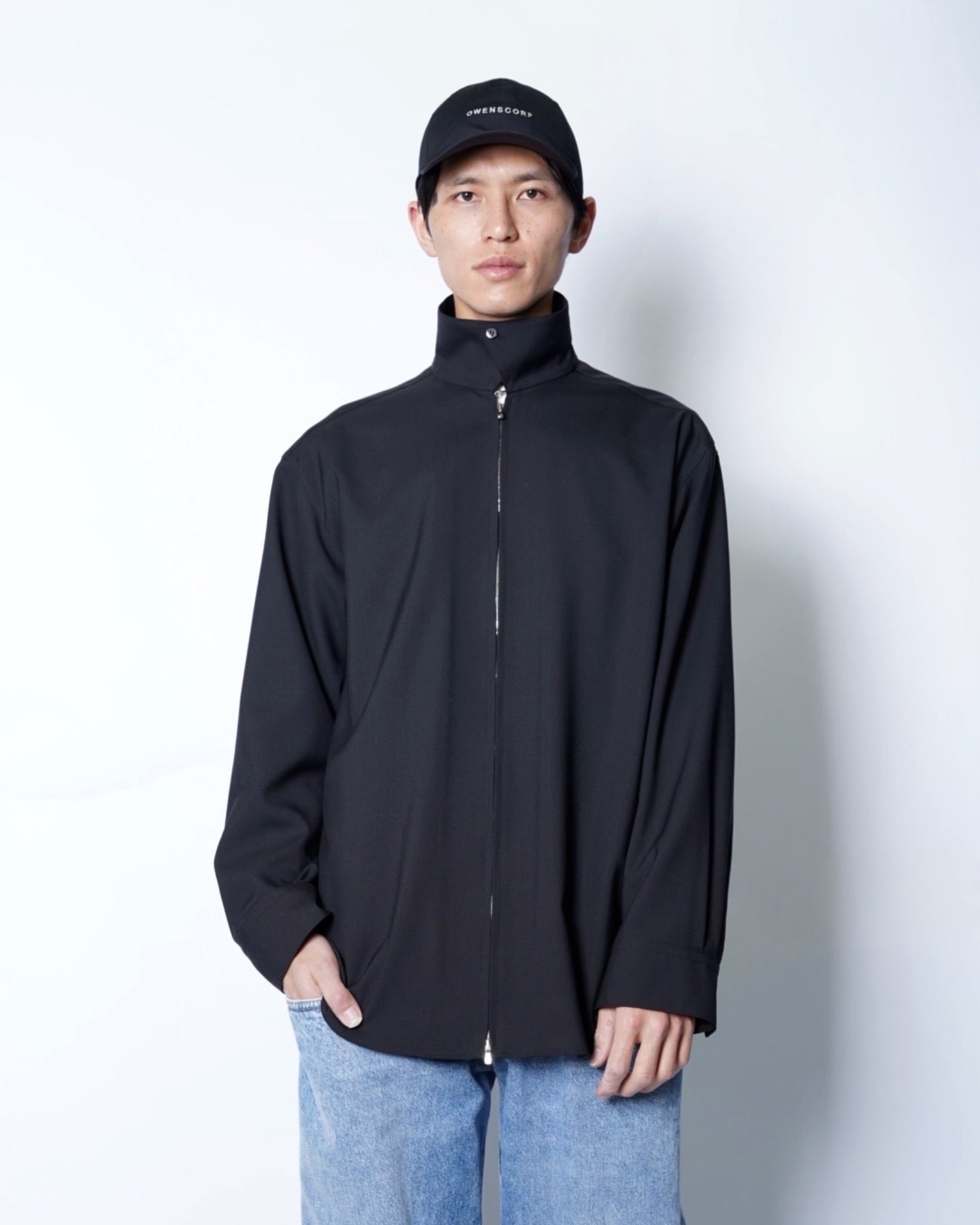 OVERCOAT】Zip-up Shirt -Amanojak.