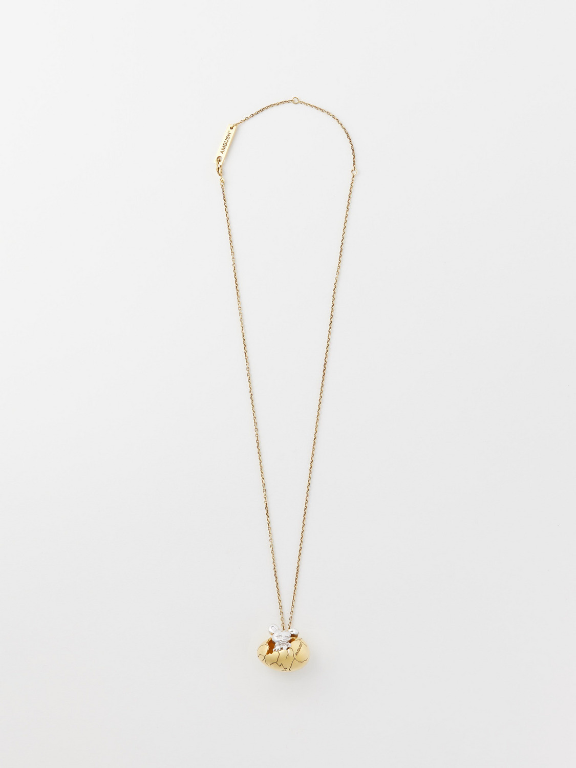 AMBUSH(アンブッシュ) 通販サイト 【CRACKED EGG CHARM NECKLACE】