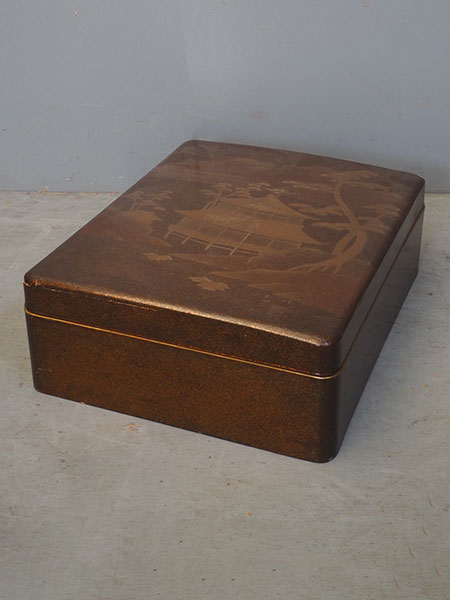 金蒔絵入<br>時代文箱 | アンティーク山本商店