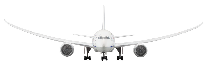NH40116 1:400 BOEING 787-8 JA831A ABS樹脂完成品（ギアつき