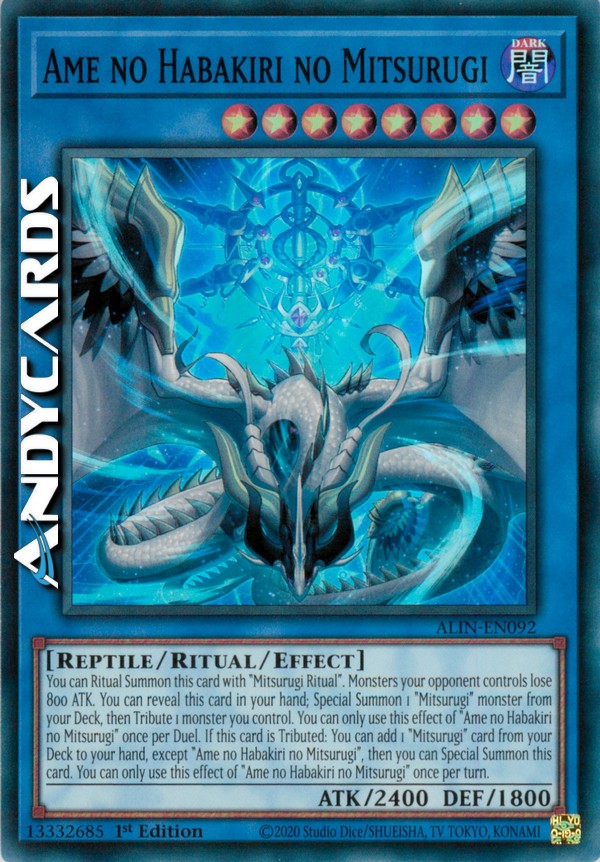 Ame no Habakiri no Mitsurugi | AndyCards Srl