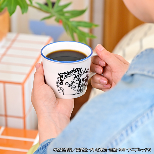 銀魂｜ホーロー風マグカップ（桂とエリザベス）