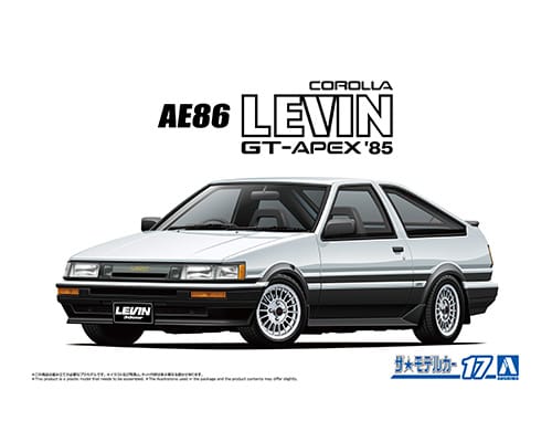 1/24 トヨタ AE86 カローラレビンGT-APEX '85｜株式会社 青島文化教材社