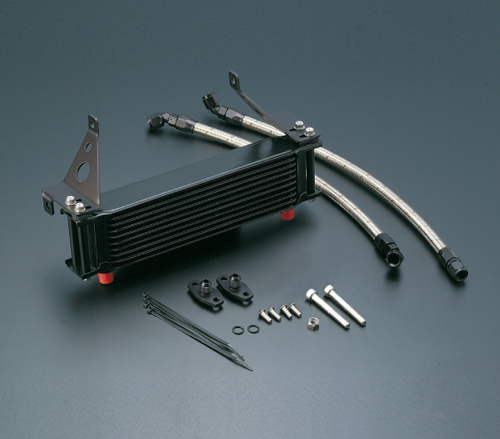 オイルクーラーキット ストレート #6 9-10R ブラック仕様 | ACTIVE