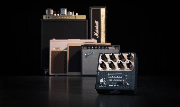 Nux NGS-6 Amp Academy Stomp-Box Amp Modeler Guitar Pedal