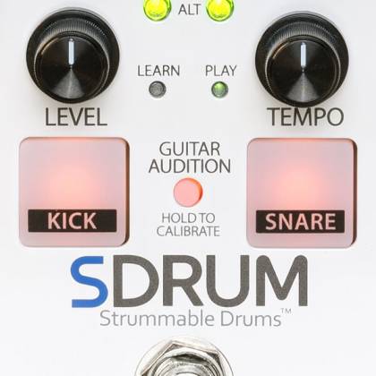 DigiTech SDrum Strummable Drum Effects Pedal for Bass and Guitar