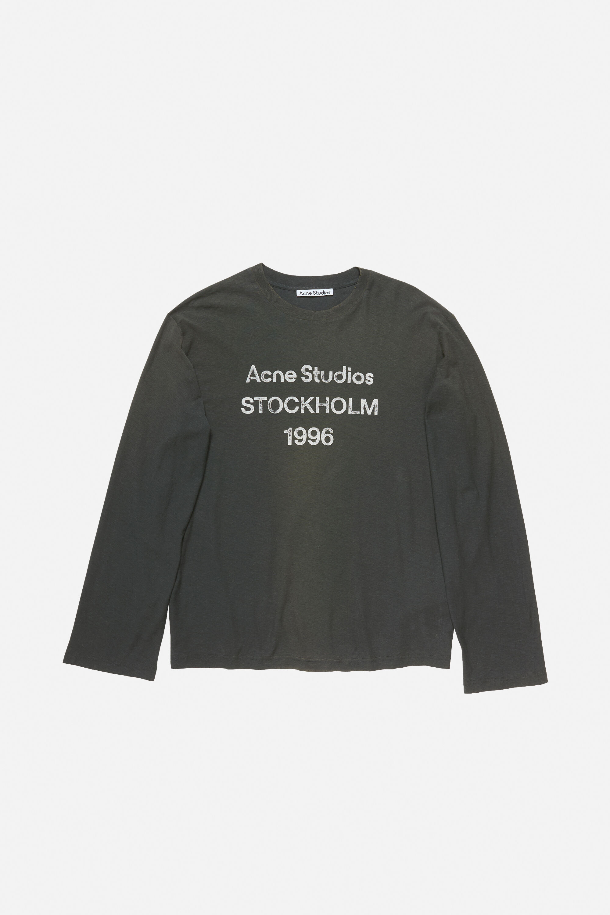 Acne Studios - Logo t-shirt - Relaxed fit - Olive green