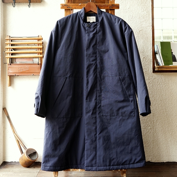 STILL BY HAND 襟元すっきり・シンサレート入りオーバーコート（CO0184