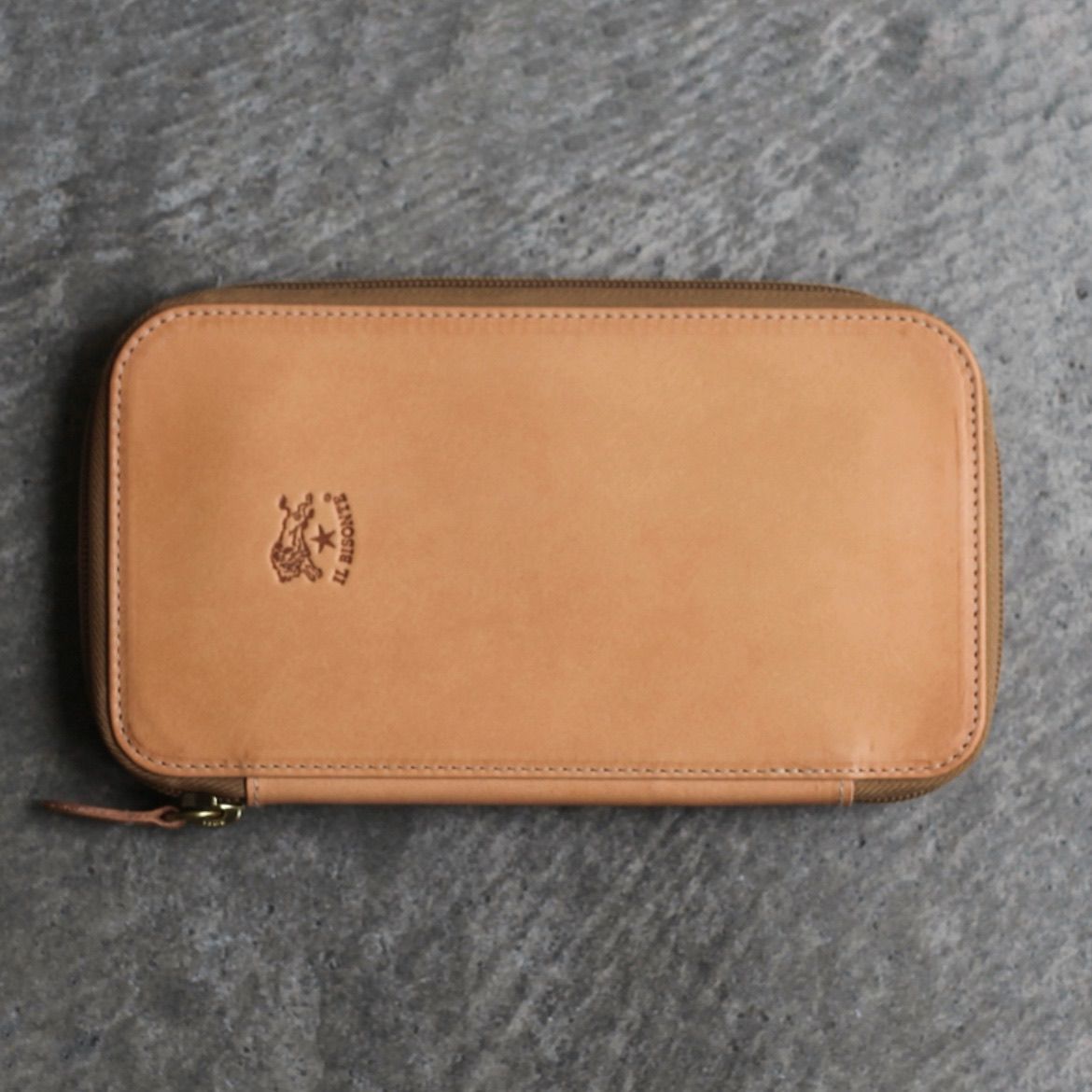 IL BISONTE - 【残り一点】ジップアラウンドロングウォレット